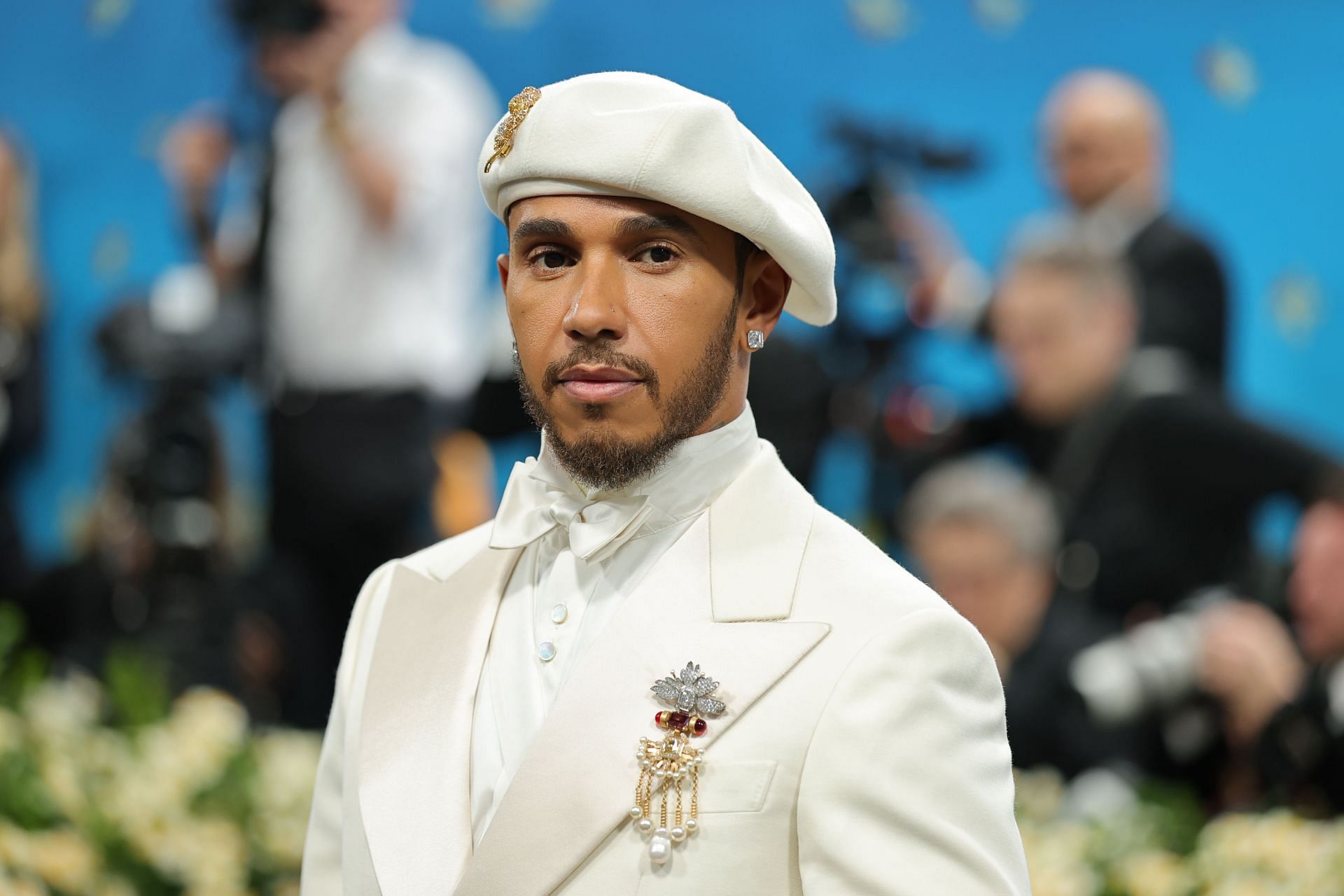 Lewis Hamilton co-chaired the 2025 Met Gala - Source: Getty